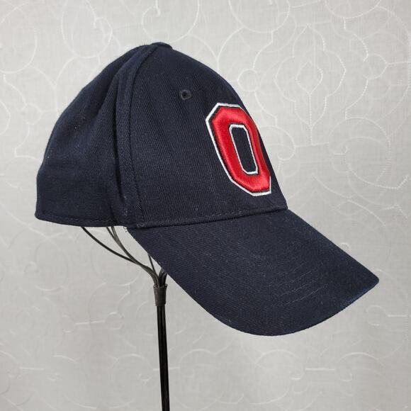 Vintage Ohio State Buckeyes Cap Unisex One Size Black‎ Red Logo One Fit Football - Picture 10 of 12